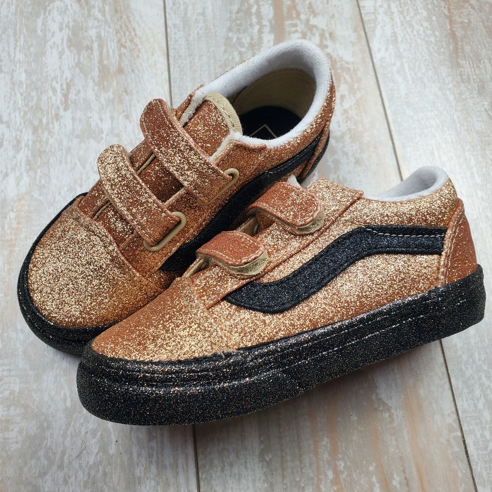 Vans Old Skool Velcro Party Glitter